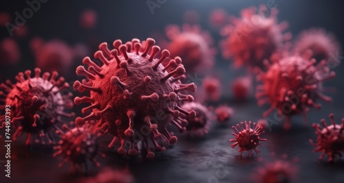  Viral Infection - A Close-Up Look at the Microscopic Invaders