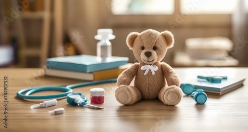  A teddy bear's medical adventure photo