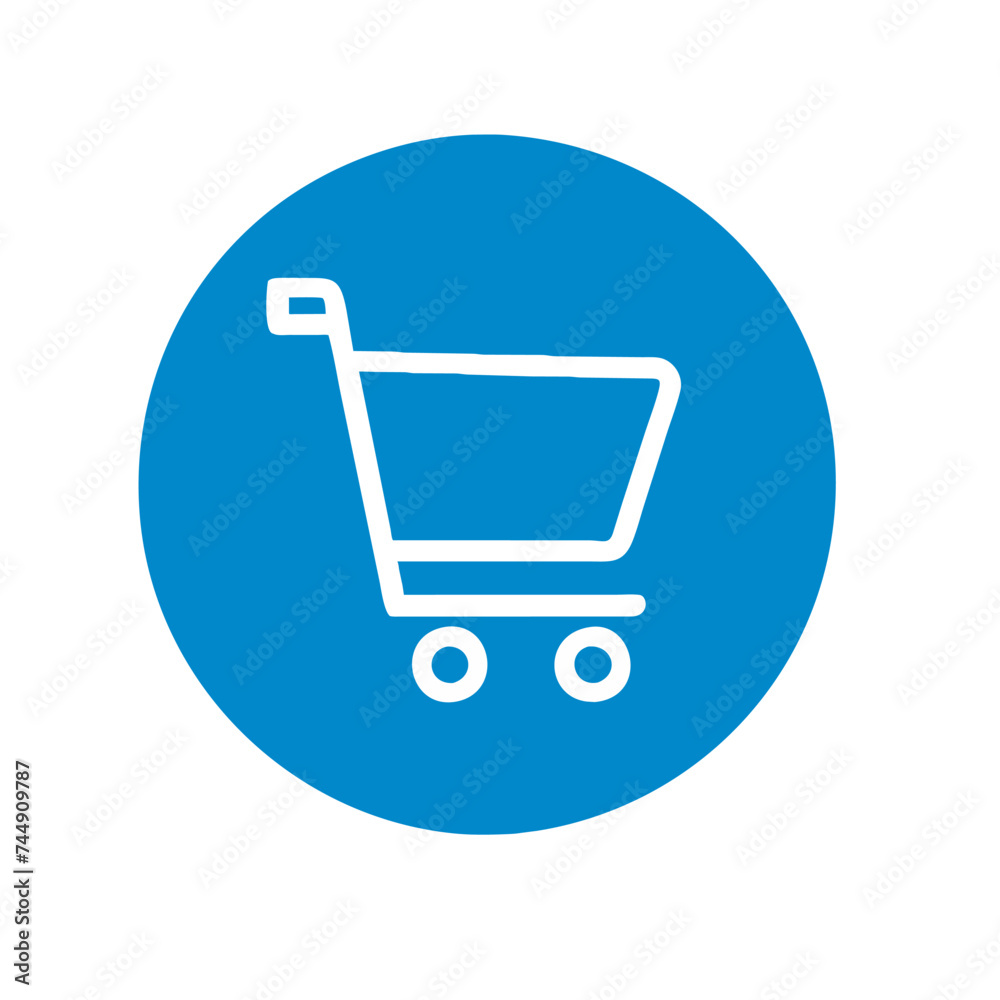 Shopping basket vector icon. Shopping cart line and flat icon. online shopping concept Shopping basket vector icon. Shopping cart line and flat icon. online shopping concept
