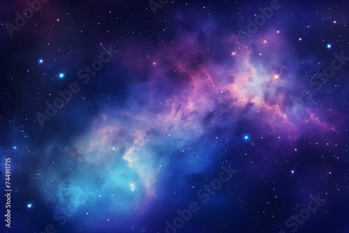 galaxy background with stars