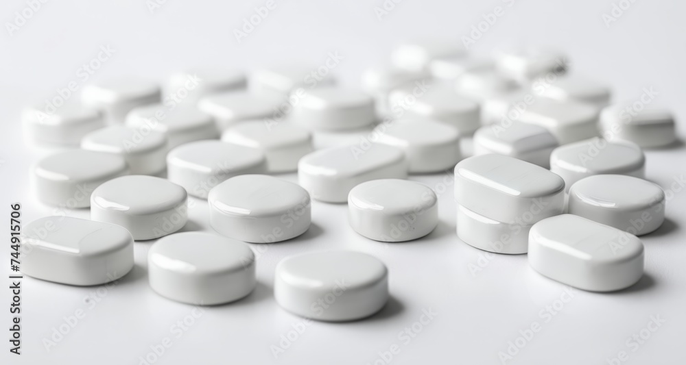Purity in simplicity - A collection of pristine white capsules Purity in simplicity - A collection of pristine white capsules