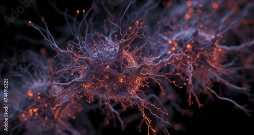  Illuminated Neural Network - A Visual Representation of Artificial Intelligence © vivekFx