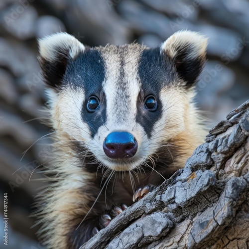 Blue-Nosed Badger: A Unique and Striking Creature of the Wild