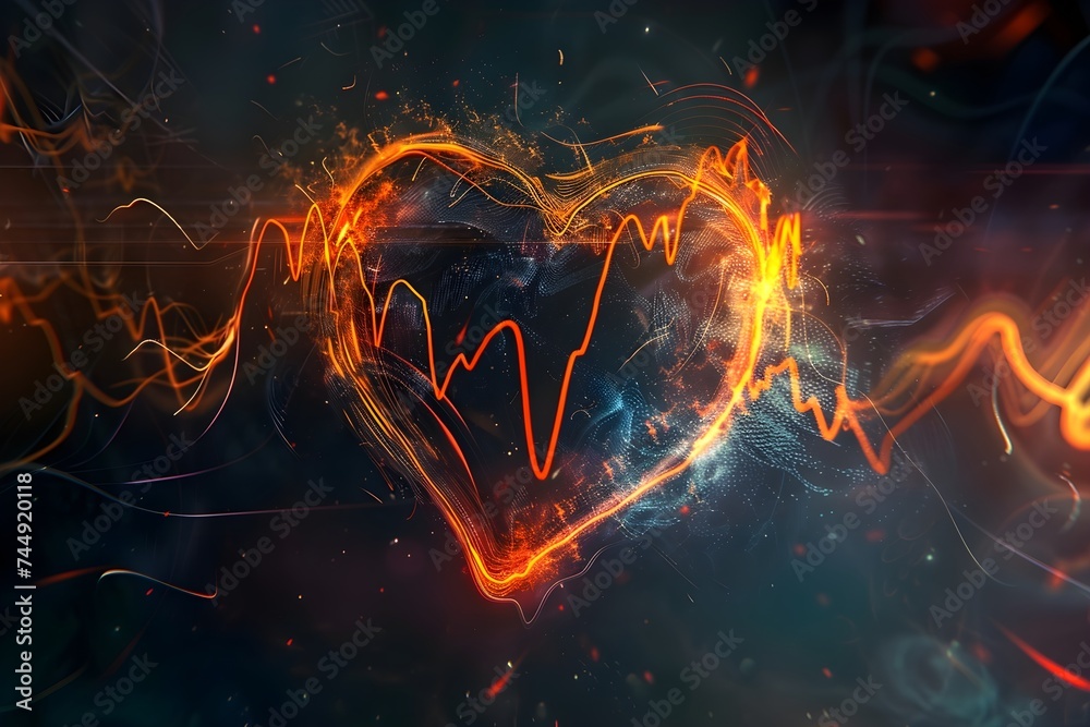 Heartbeat illustration
