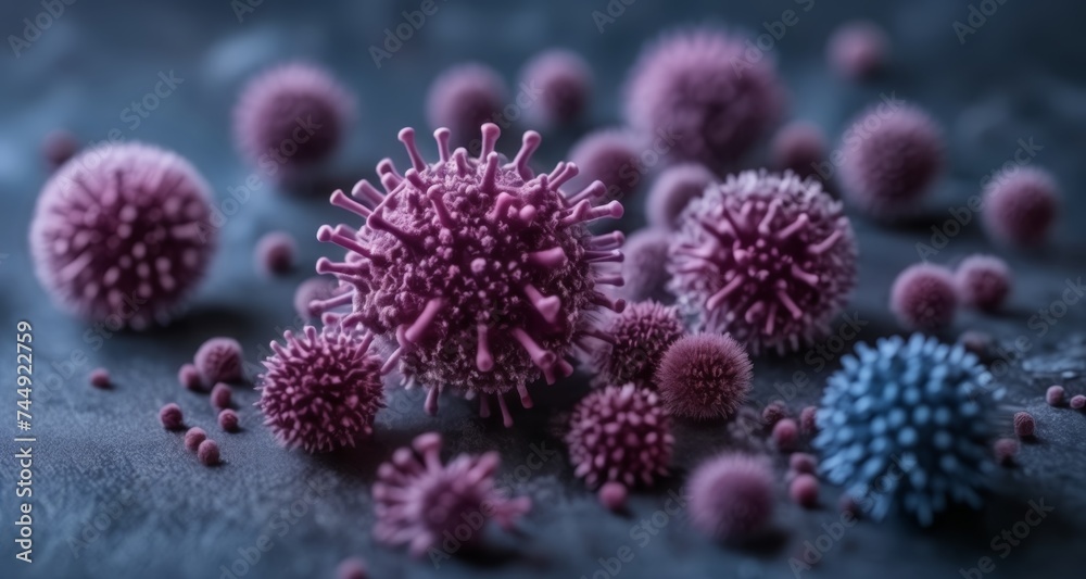 Viral particles in a microscopic world Viral particles in a microscopic world