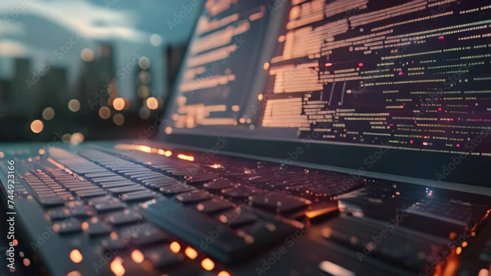 coding fooatge 4k coding fooatge 4k