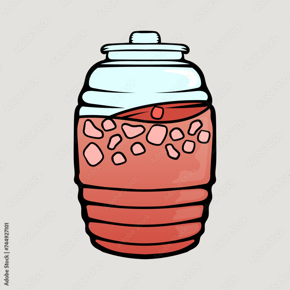 Agua Fresca Illustration
