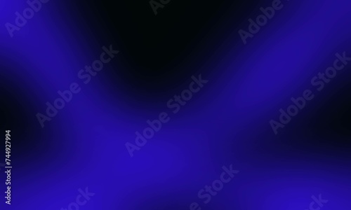 Blue cross on black background, abstract background
