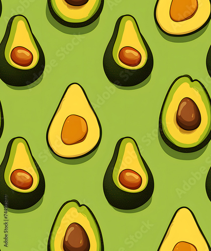 avocado fruit wallpaper