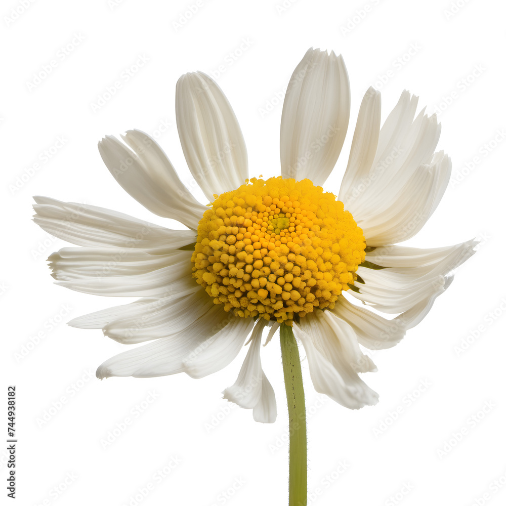 Chamomile flower on a transparent background Chamomile flower on a transparent background