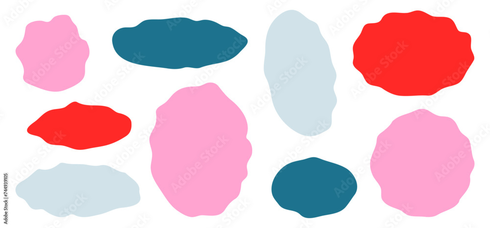 Set of doodle frame textbox and background in hand drawn style. Wave scalloped edge frame. Cute curved frame box. Flat vector illustration on isolated backdrop. Set of doodle frame textbox and background in hand drawn style. Wave scalloped edge frame. Cute curved frame box. Flat vector illustration on isolated backdrop.