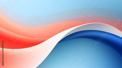 Abstract background blue red white curved shapes. Wavy background., Blue And Red Wavy Texture Gradient Mesh, Soft Gradient Dreams background