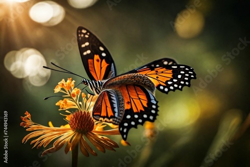 butterfly on flower