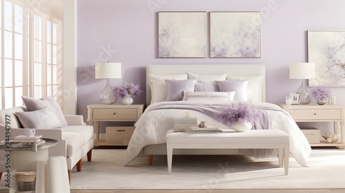Soft Lavender Create a peaceful retreat with shades of soft lavender