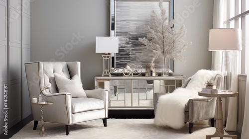 Soft Silver Achieve understated elegance with shades of soft silver