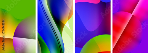 Abstract colors. Abstract backgrounds for wallpaper, business card, cover, poster, banner, brochure, header, website