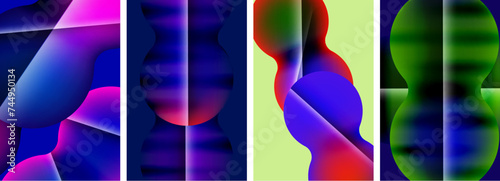 Abstract colors. Abstract backgrounds for wallpaper, business card, cover, poster, banner, brochure, header, website