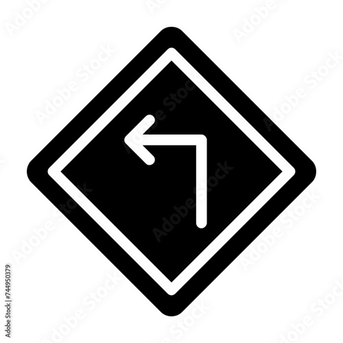 Free Download turn left icon - GFXLoad