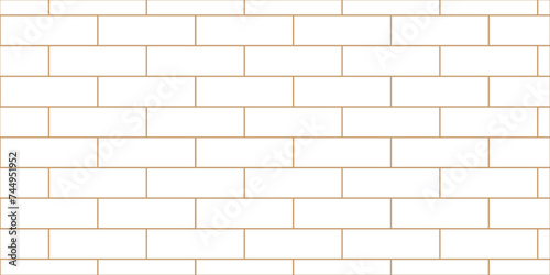 White brick wall background. Architecture construction stone block brick wallpaper. seamless building cement concrete wall grunge background. 