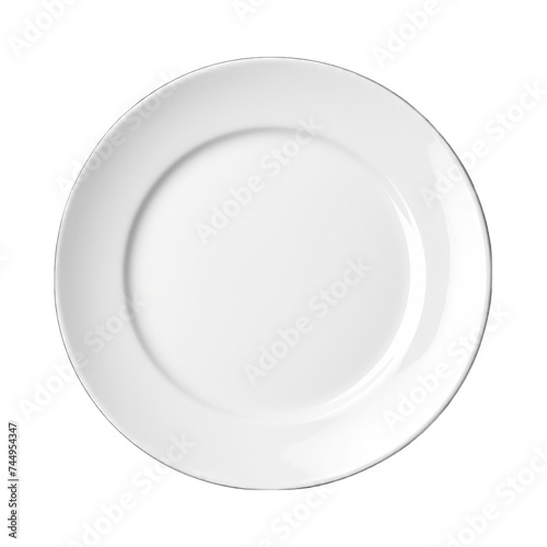 1 empty white plate png