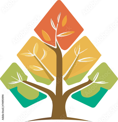 Set of trees 3d vector icons. Collection of green trees on white background. Design elements. Vector illustration in cartoon style.