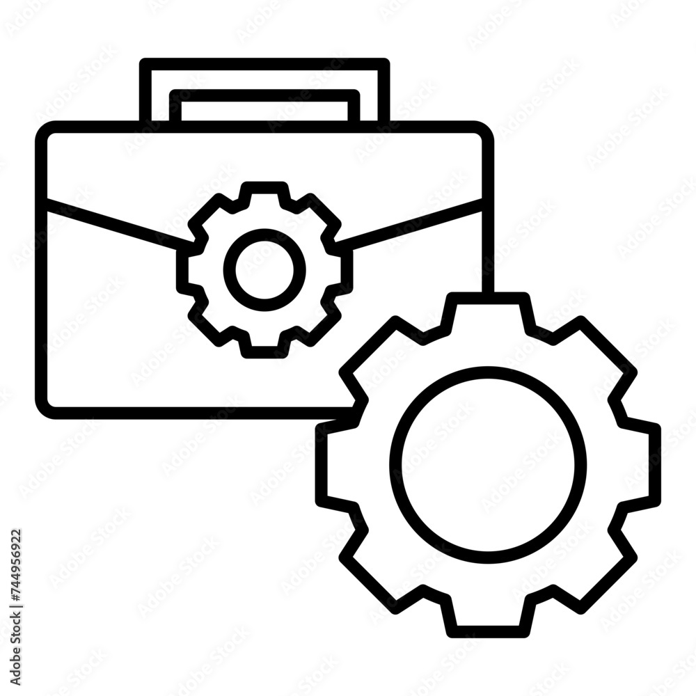gear icon on metal background gear icon on metal background