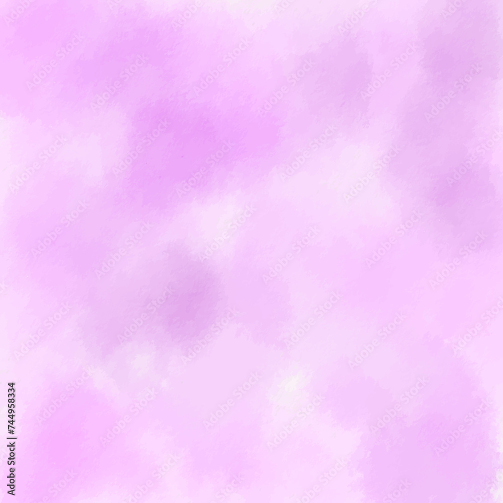 Pink abstract watercolor texture background vector