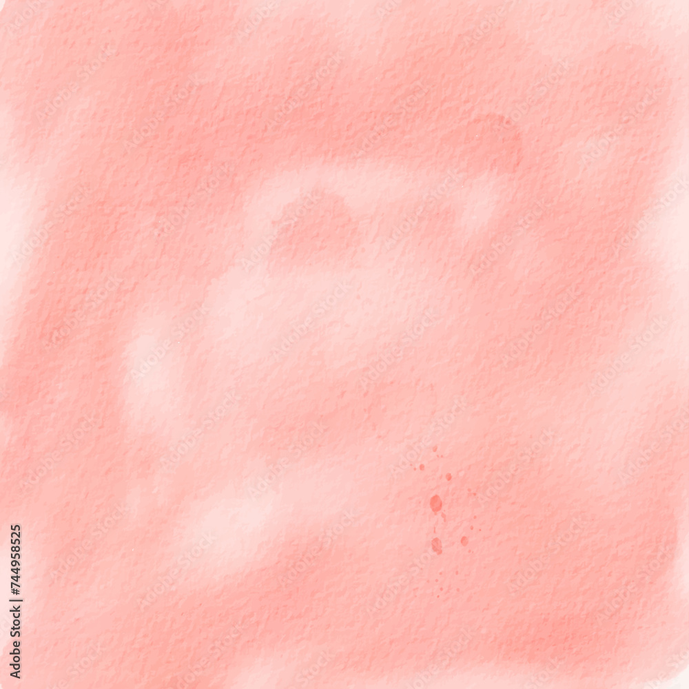 Fototapeta premium Pink abstract watercolor texture background vector
