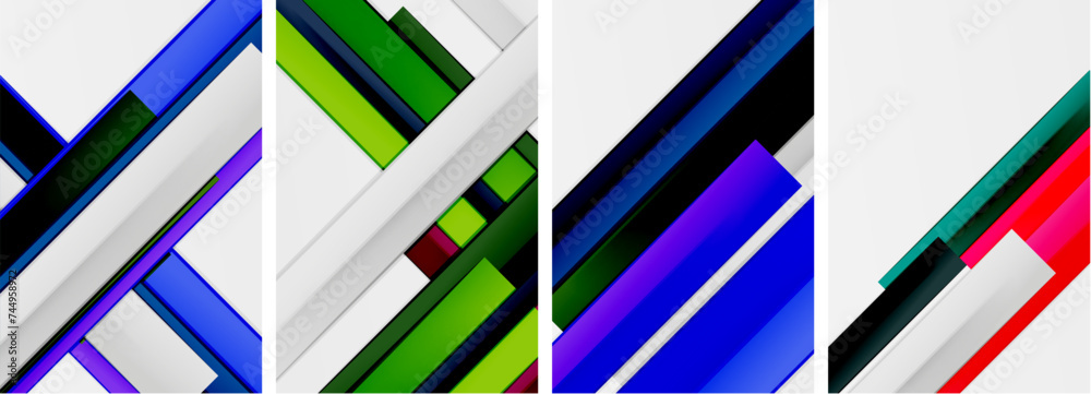 Minimal lines and color stripes poster abstract backgrounds. Vector illustration For Wallpaper, Banner, Background, Card, Book Illustration, landing page Minimal lines and color stripes poster abstract backgrounds. Vector illustration For Wallpaper, Banner, Background, Card, Book Illustration, landing page