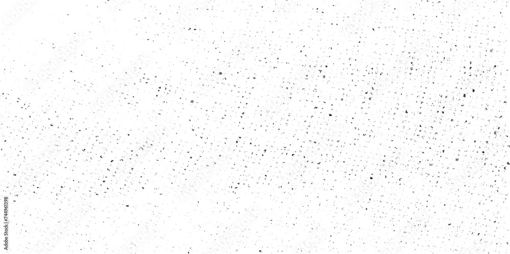 Abstract background. Monochrome texture. Image includes a effect the black and white tones. Two tone Grunge texture. Vector illustration.