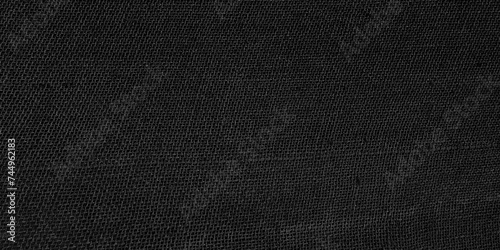 black sacking cloth texture.
