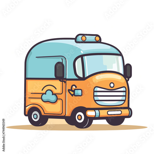 illustration of a bus