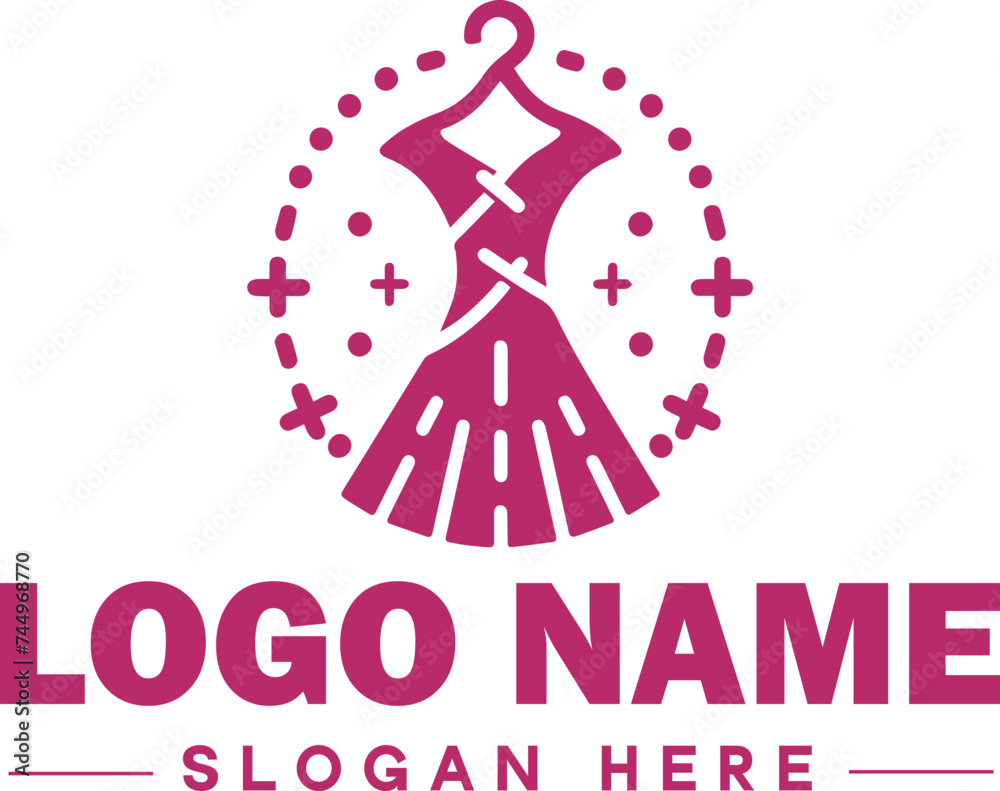 Fashion logo Luxury Glamour Elegant Logo Icon clean flat modern minimalist business logo editable vector Fashion logo Luxury Glamour Elegant Logo Icon clean flat modern minimalist business logo editable vector