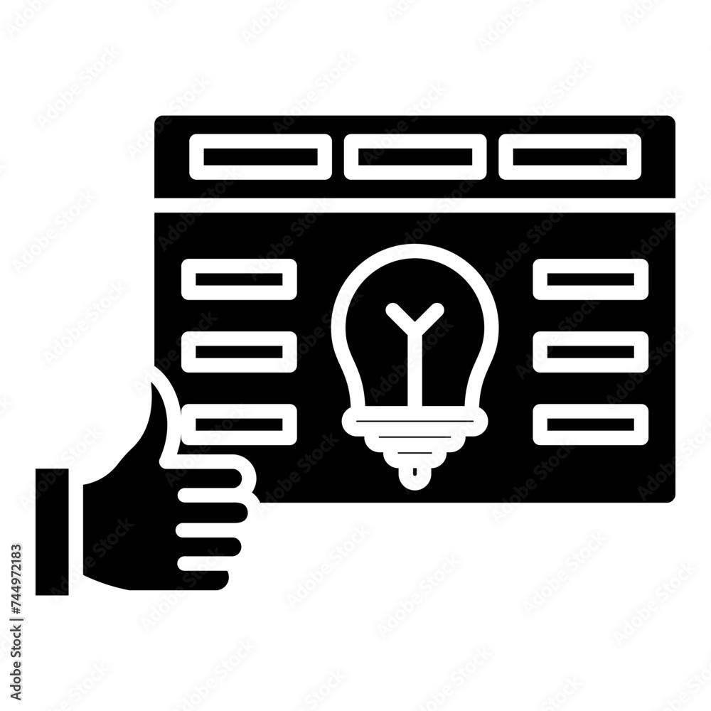 light bulb icon vector light bulb icon vector