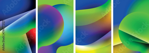 Abstract colors. Abstract backgrounds for wallpaper, business card, cover, poster, banner, brochure, header, website