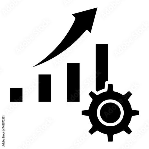 business graph icon