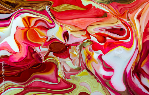 Abstract red-pink tone Designed to create beautiful, dimensional patterns. for blanket patterns Wallpapers and backgrounds