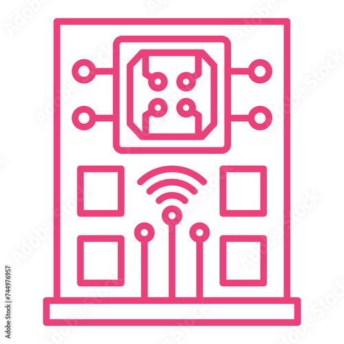 Artificial building Icon