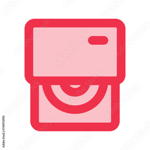 cd rom outline fill icon