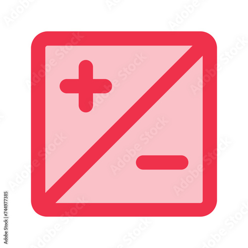 exposure outline fill icon
