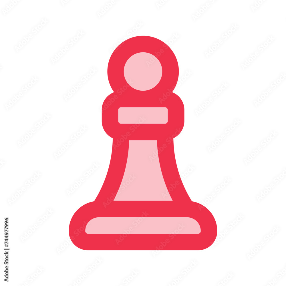 pawn outline fill icon pawn outline fill icon