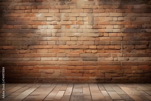 Old wall background with stained aged bricks generATive      Old wall background with stained aged bricks generative ai