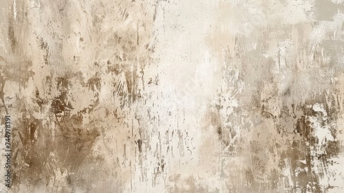 White and Brown Grunge Texture Background © EMRAN
