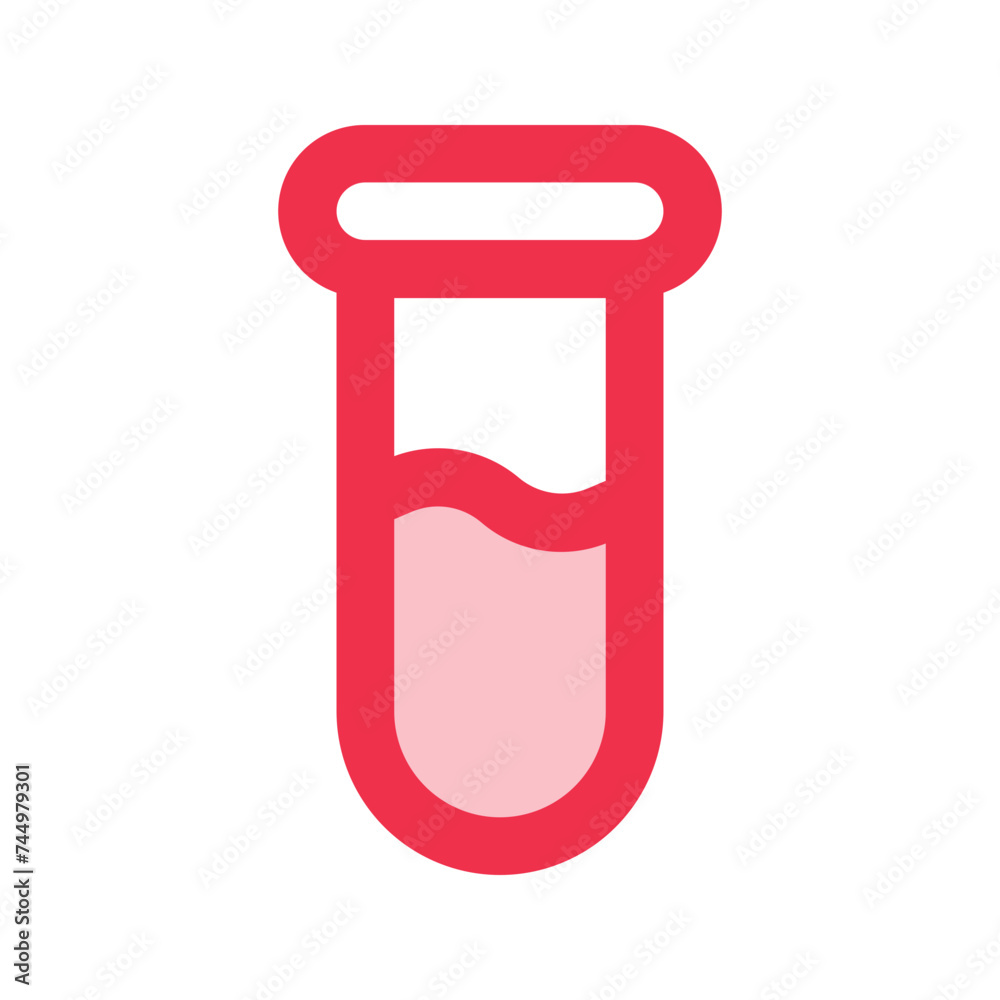 test tube outline fill icon test tube outline fill icon