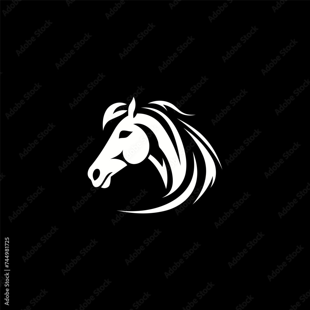 Horse logo design vector template Horse logo design vector template
