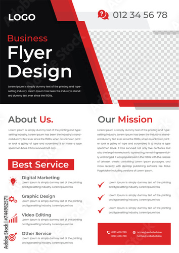 Modern Unique Flyer Design