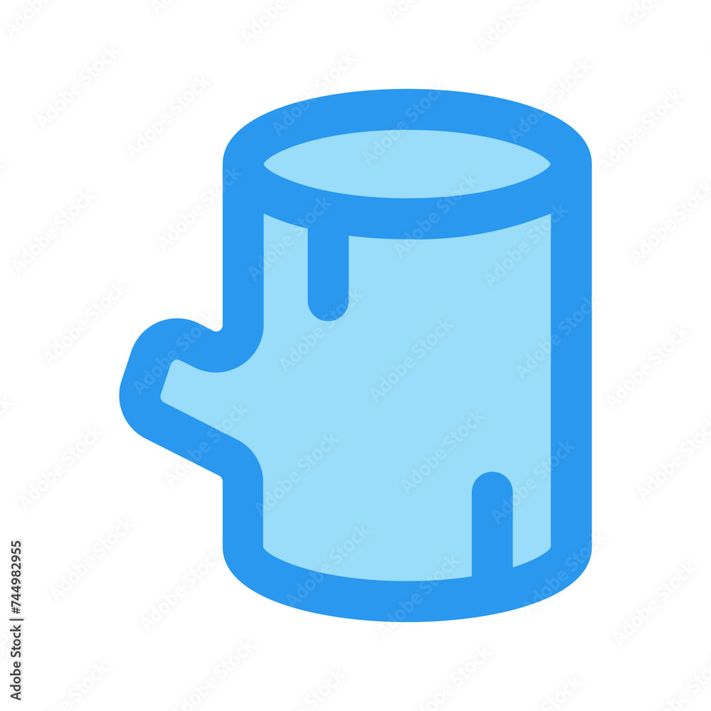 trunk outline fill icon