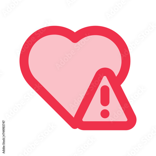 heart disease outline fill icon