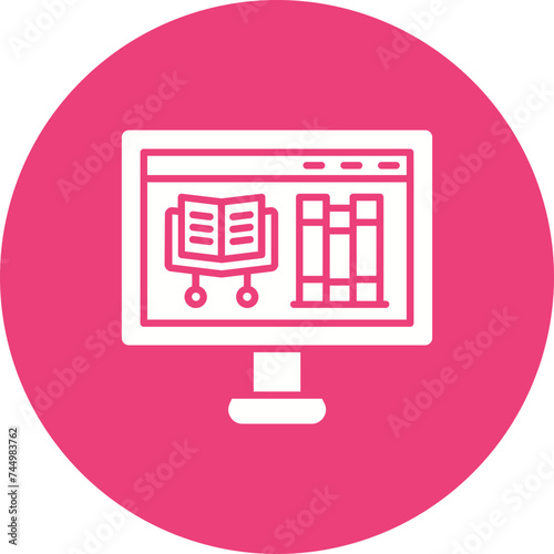 Digital library Icon