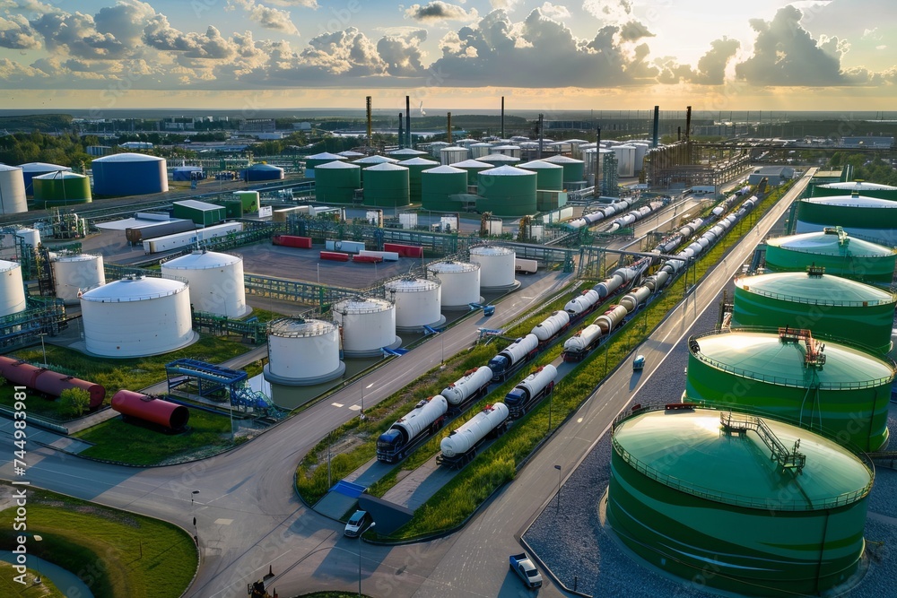 Unveiling the Operations: Inside an Oil Products Processing Terminal